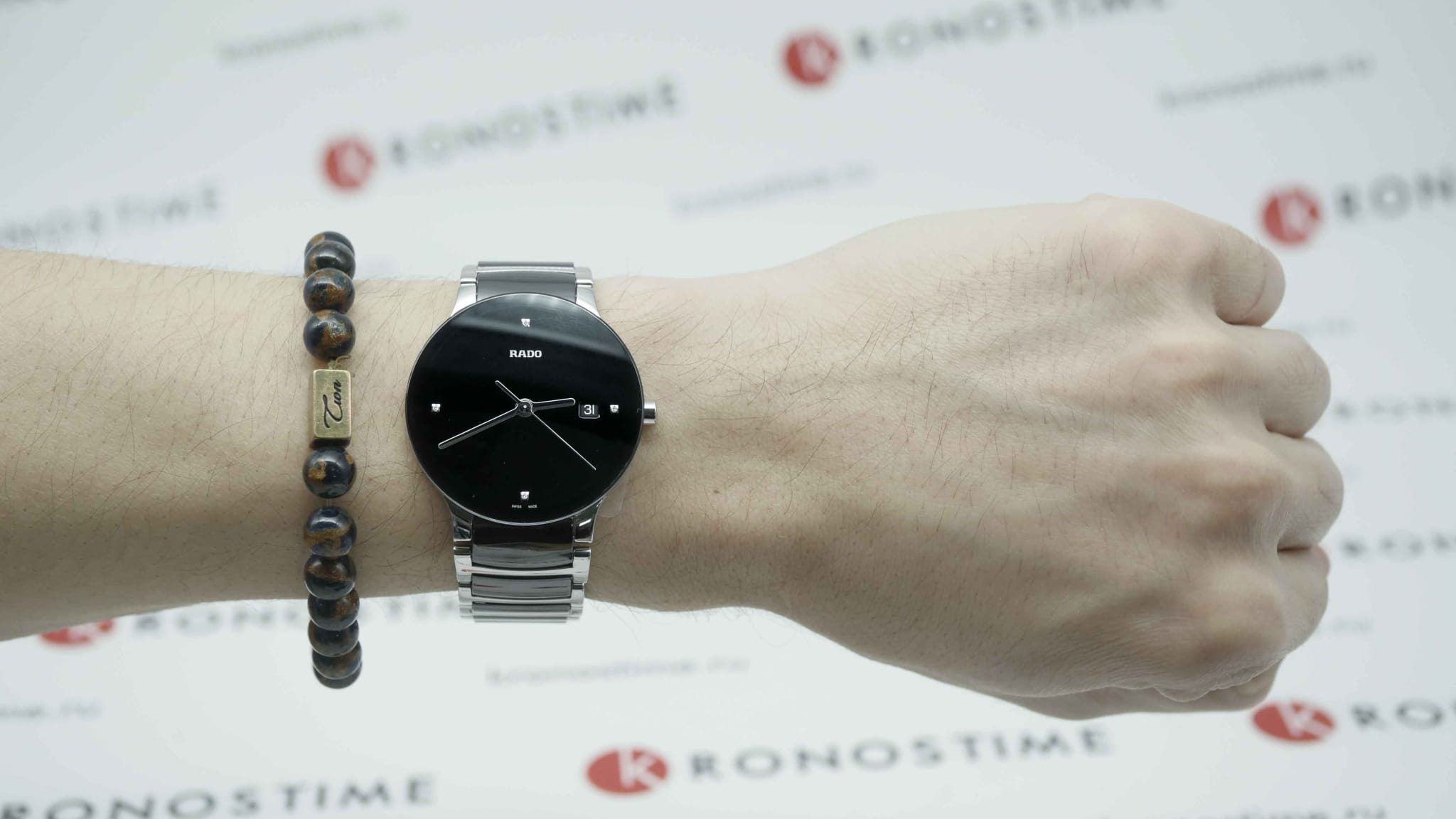 Rado Rado Centrix Diamonds R30934712  — детали корпуса и сталь + керамические вставки